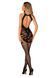 Сетчатый бодистокинг без рукавов Obsessive Bodystocking G331 S/M/L, black, с доступом SO7697 фото 6