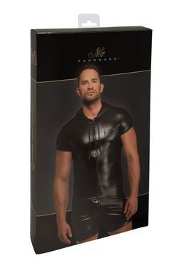 Мужская футболка с капюшоном Noir Handmade H085 Vexen hooded T-shirt S SX4187 фото