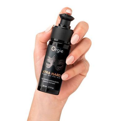 Гель для стимуляции члена Orgie Xtra Hard Power Gel For Him, 50 мл, разогревает, усиливает эрекцию SX1565 фото