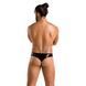 Мужские стринги Passion 033 THONG PAUL S/M Black, под латекс SO7571 фото 5