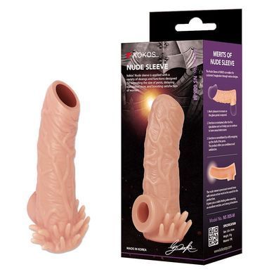 Насадка на член Kokos Nude Sleeve NS 005 M SX1479 фото