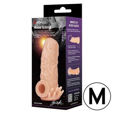 Насадка на член Kokos Nude Sleeve NS 005 M SX1479 фото