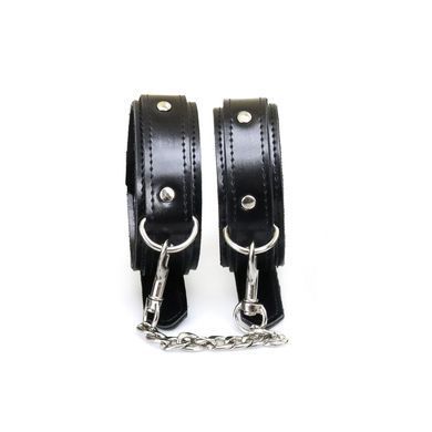 Поножі з екошкіри Art of Sex - Legcuffs Emoji SX0514 фото