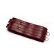 Кожаный пояс для бондажа Liebe Seele Wine Red Waist Cuff, S Size SO9460 фото 2