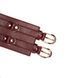 Кожаный пояс для бондажа Liebe Seele Wine Red Waist Cuff, S Size SO9460 фото 4