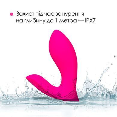 Смарт-вібратор у трусики Lovense Flexer, манливий рух + вібрація, стимуляція клітора та точки G SO7485 фото