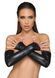 Митенки Noir Handmade F213 Elastic eco leather fingerless gloves, S, экокожа SX0081 фото 1