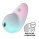 Вакуумний стимулятор з вібрацією Satisfyer Pixie Dust Mint/Pink SO8971 фото 1
