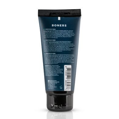 Крем-пролонгатор Boners Delay Cream 100 мл, легкий анестетик лаурет-9 + мята SO8878 фото