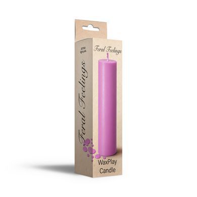 Свічка для WaxPlay Feral Feelings soft 15 см Light Pink SX5176 фото