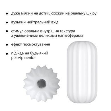 Мастурбатор Otouch Ripple, нежный и плотный, эффект всасывания, подходит для Otouch DECOR 2 SO9372 фото