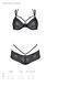 Комплект Passion DROSERA BIKINI black, L/XL, бюстгальтер и трусики-кюлоты SX0467 фото 5