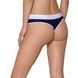 Спортивні трусики-стрінги Passion PS007 PANTIES S, navy blue SO4253 фото 2