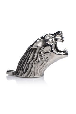 Клетка для пениса Master Series: Tiger King Cock Cage With Lock, три кольца, замок, три ключа SO8795 фото
