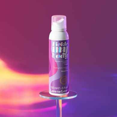 Масажна піна Love To Love TICKLE MY BODY Strawberry (150 мл) зволожувальна SO1385 фото