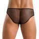 Чоловічі труси зі шнурівкою Passion 035 SLIP RICHARD XXL/XXXL Black, екошкіра, сітка SO7578 фото 2