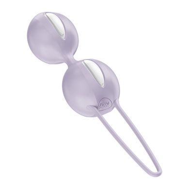 Вагинальные шарики Fun Factory SMARTBALLS DUO Purple, 2 шт, диаметр 3,2 и 3,6 см SX3669 фото
