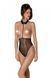 Эротическое боди Passion TRISHA BODY, S/M, black, с открытыми чашками SO9742 фото 1