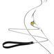 Металлическая анальная пробка Art of Sex Metal Anal Plug with Leash size M с поводком SO6177 фото 2