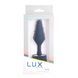 Анальна пробка Lux Active Twist Plug Small Blue SX3926 фото 6