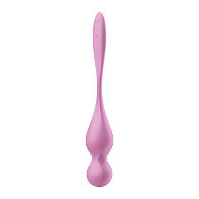 Вагинальные смарт-шарики с вибрацией Satisfyer Love Birds 1 Connect App Pink, 78 г SX0570 фото