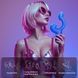 Смарт-вибратор Magic Motion Ponder Blue, двойная стимуляция, виброяйцо+язычок для клитора SX3229 фото 11
