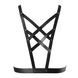 Портупея из экокожи Bijoux Indiscrets Maze &ndash; Cross Cleavage Harness Black SO5915 фото 1