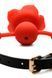 Силиконовый кляп с розой Master Series: Blossom Silicone Rose Gag &ndash; Red SO8801 фото 5