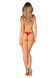 Трусики с доступом Obsessive Ingridia crotchless thong XS/S, красные SO9043 фото 9