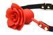 Силиконовый кляп с розой Master Series: Blossom Silicone Rose Gag &ndash; Red SO8801 фото 2