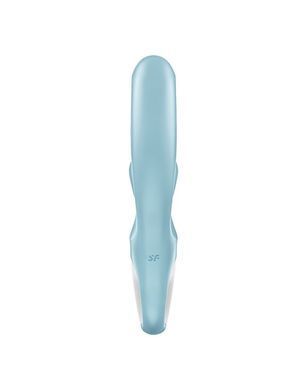Вибратор-кролик Satisfyer Love Me Blue, гибкий, отросток с тройным кончиком SO7779 фото