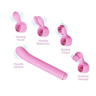 Вибратор Otouch Magic Stick S1 Plus - Pink SO9437 фото