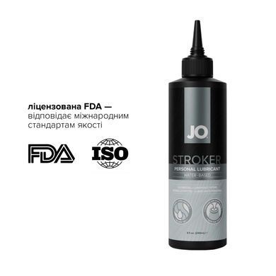 Лубрикант для мастурбаторів JO Stroker Lubricant 240 мл, на водній основі, густий, з аплікатором SX3172 фото