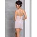 Сорочка з вирізами на грудях, стрінги Passion LOVELIA CHEMISE XXL/XXXL, white SO4764 фото 4
