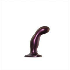 Дилдо з вібрацією Strap-On-Me FINGERING & VIBRATING DILDO - M - PURPLE, з манливим рухом SX4826 фото