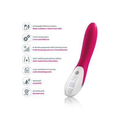 Вибратор Mystim Elegant Eric Pink SX3183 фото