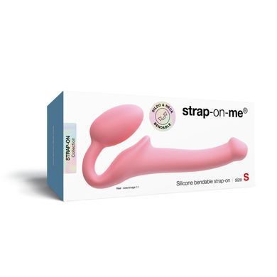 Безремневой страпон Strap-On-Me Rose S, полностью регулируемый, диаметр 2,7см SX2567 фото