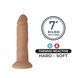 Півторс з фалоімітатором на присосці SilexD Apollo S Male Torso Caramel SX0813 фото 3