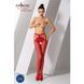 Эротические колготки-бодистокинг Passion S001 red, с доступом и с открытыми бедрами PSS001R фото 2