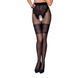 Колготки с открытым доступом, ажурные трусики и подвязки Passion TIOPEN 013 5 (20/40 den), black SO5818 фото 1