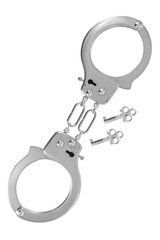 Строгие металлические наручники Fetish Tentation Soft adjustable metal wrist cuffs SX1093 фото