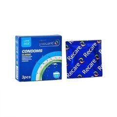 Презервативи Recare Classic Condoms 3 шт, класичні SX3322 фото