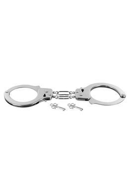 Строгие металлические наручники Fetish Tentation Soft adjustable metal wrist cuffs SX1093 фото