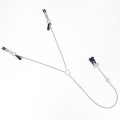Зажимы для сосков и клитора Art of Sex - Nipple and clit clamps Black Pearl SO5869 фото