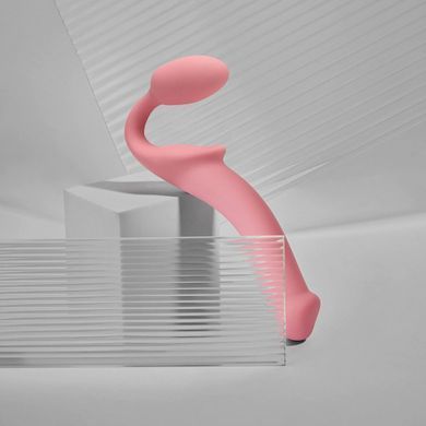 Безремінний страпон Strap-On-Me Rose M, повністю регульований, діаметр 3,3 см SX2568 фото