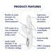 Вакуумний вібратор-кролик Satisfyer Pro+ G-Spot Generation 2 Wihte (м'яте паковання!!!) SX4315-R фото 7