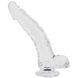 Прозрачный фаллоимитатор Alive Jelly Dildo Stallion, ТПЕ, присоска, диаметр 3,5 см, длина 22 см SO5028 фото 1
