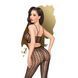 Комплект Penthouse Work It Out XL Black, короткий топ и колготки, ажурное плетение SO6448 фото 2