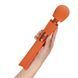 Вибромассажер Fun Factory VIM Vibrating Wand Orange, супермощный и легкий, до 6 часов работы SX3661 фото 5