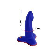 Фалоімітатор Fun Factory LIMBA FLEX S, синій, гнучкий, з ефектом пам&rsquo;яті, підходить для точки G SX0994 фото
